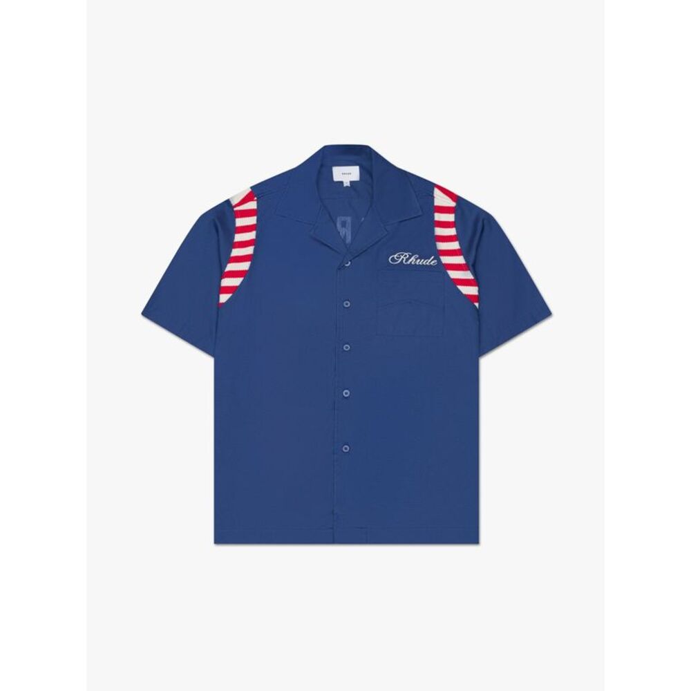 Rhude Blue Cotton Women's T-Shirt
